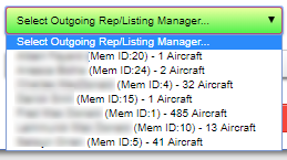 Outgoing Aircraft Reps/Listing Manager