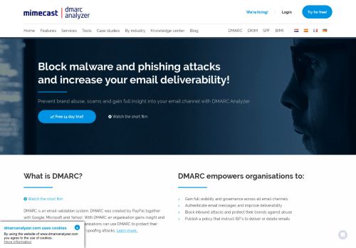 DMARC Analyzer - Trusted Email. Delivered