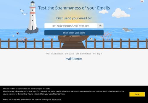 Newsletter Spam Test.
