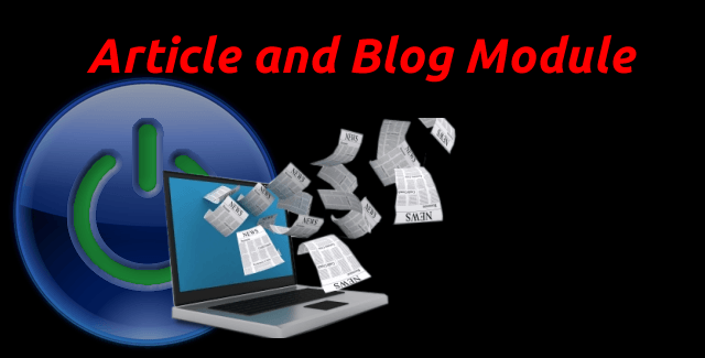 Article And Blog Module Atricles