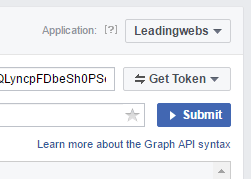 Get Facebook Graph API Token