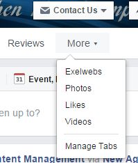 Manage Facebook Fan Page Tabs