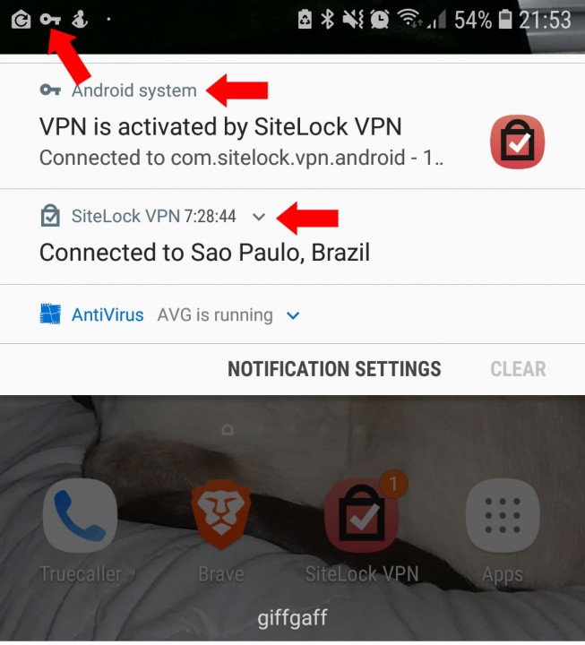 Active SiteLock on Mobile
