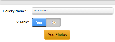 Add photos to XMS Systems Album