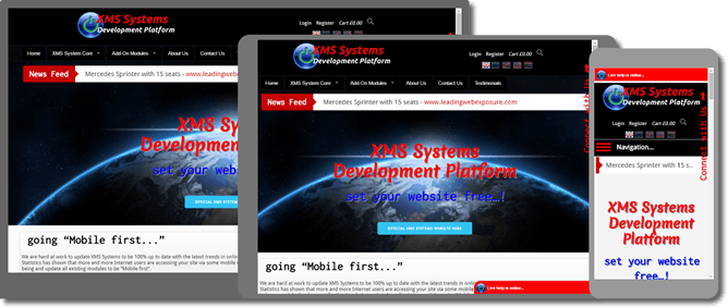 XMS Systems News Feed Integration