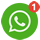 XMS Systems WhatsApp integration button