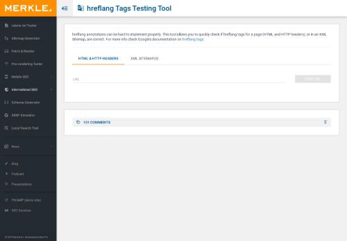 hreflang Tags Testing Tool